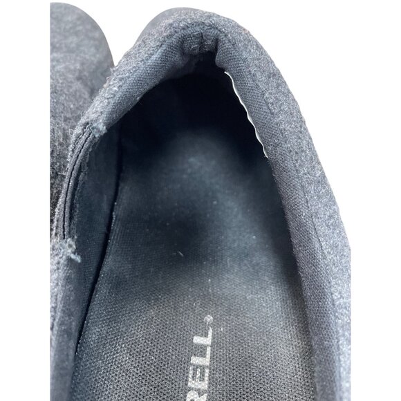 Merrell womans gray wool moc slip on casual shoes sz 8B SKU 9616 - Picture 7 of 10
